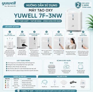 Máy tạo oxy y tế Yuwell 7F-3N / 7F-3NW
