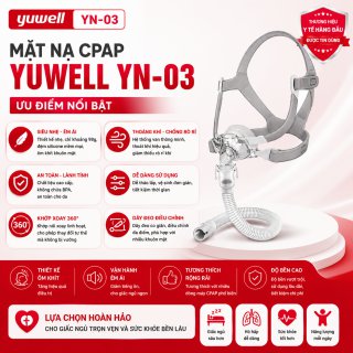 Mặt Nạ CPAP Yuwell YN-03 Chính Hãng