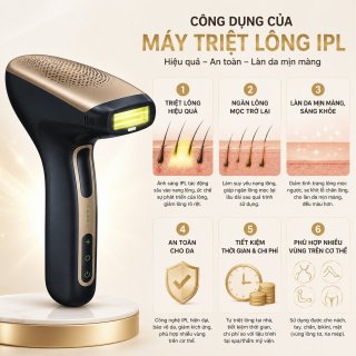 Máy Triệt Lông IPL Beurer Velvet Skin Pro IPL 8800