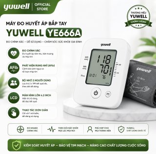 Máy đo huyết áp Yuwell YE666A