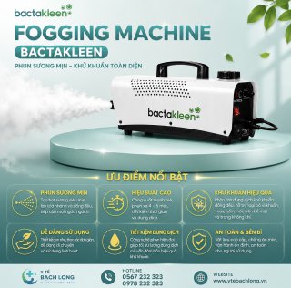 Máy phun khói khử khuẩn Bactakleen Fogging Machine