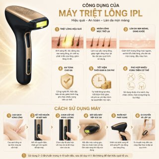 Máy Triệt Lông IPL Beurer Velvet Skin Pro IPL 8800