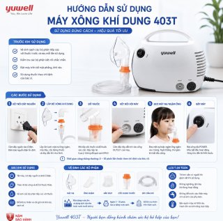 Máy Xông Khí Dung Yuwell 403T