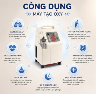 Máy tạo oxy Yuwell 7F-10W