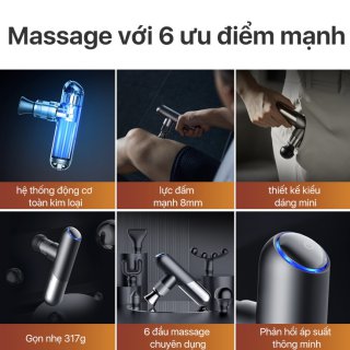 Súng massage fescial gun PHILIPS PPM7501