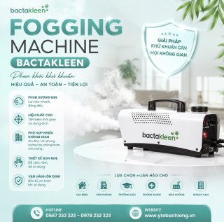Máy phun khói khử khuẩn Bactakleen Fogging Machine