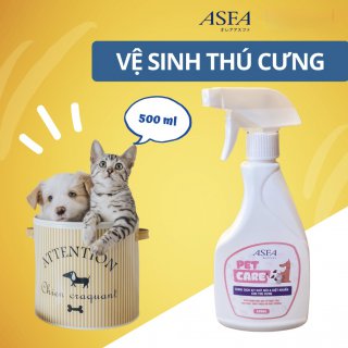 Xịt Khử Mùi, Diệt Khuẩn Cho Thú Cưng ASFA Pet Care 500ml