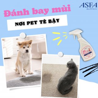 Xịt Khử Mùi, Diệt Khuẩn Cho Thú Cưng ASFA Pet Care 500ml