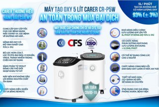 Máy tạo Oxy gia đình CARER CR- P5W 5L
