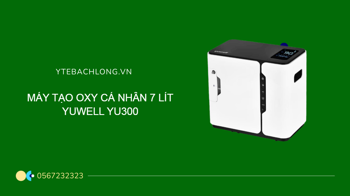 Máy tạo Oxy cá nhân 7 lít YUWELL YU300