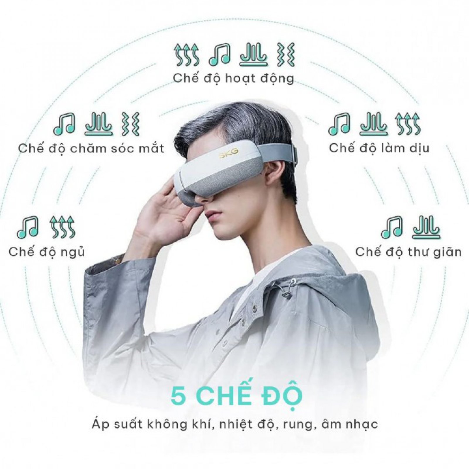 Máy Massage Mắt SKG E3-EN