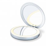 Địa chỉ bán gương trang điểm để bàn treo tường cầm tay mini có đèn giá rẻ tphcm