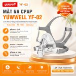 Mặt Nạ CPAP Yuwell YF-02 Chính Hãng | Hỗ Trợ Điều Trị Ngưng Thở Khi Ngủ