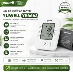 Máy Đo Huyết Áp Điện Tử Bắp Tay Yuwell YE666A Chính Hãng, Độ Chính Xác Cao