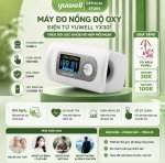 Máy Đo Oxy Máu Yuwell YX301 Chính Hãng Đo SpO2 Và Nhịp Tim Chính Xác