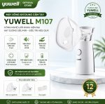 Máy Xông Khí Dung Yuwell M107 Chính Hãng Công Nghệ Lưới Rung Siêu Mịn