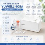 Máy Xông Khí Dung Yuwell 405A Chính Hãng Hạt Sương Mịn, Hiệu Quả Cao