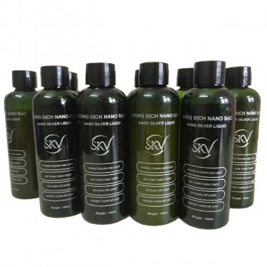 DUNG DỊCH DIỆT KHỬ KHUẨN NANO BẠC SKV 100ML