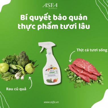 Dung dịch diệt khuẩn ASFA Fruit & Vegetable Wash 500ml