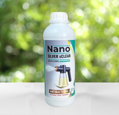 DUNG DỊCH PHUN SƯƠNG DIỆT KHỬ KHUẨN NANO SILVER XCLEAR 1 LÍT