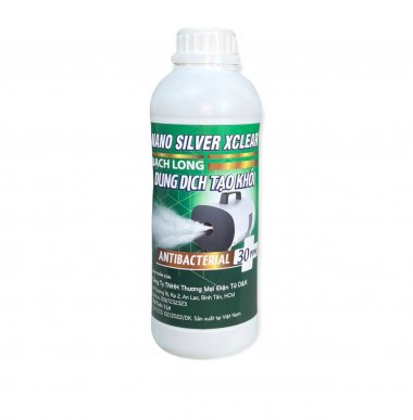 DUNG DỊCH TẠO KHÓI DIỆT KHỬ KHUẨN NANO SILVER XCLEAR 1 LÍT