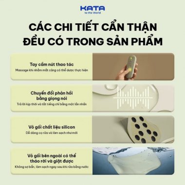 Gối Massage cổ SKG P5-1