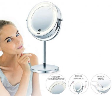 Gương trang điểm để bàn có đèn Led Beurer BS55