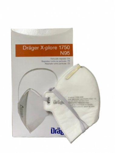 KHẨU TRANG DRÄGER X-PLORE® 1750 NIOSH N95 ( 20 CÁI )