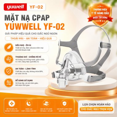 Mặt Nạ CPAP Yuwell YF-02 Chính Hãng