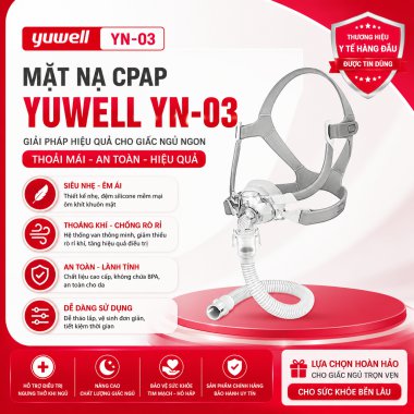 Mặt Nạ CPAP Yuwell YN-03 Chính Hãng