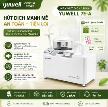 MÁY HÚT DỊCH 1 BÌNH YUWELL 7E-A