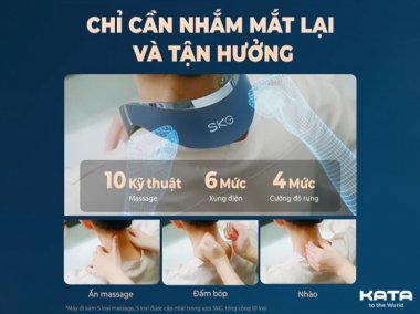 Máy Massage Cổ SKG G7 Pro Fold