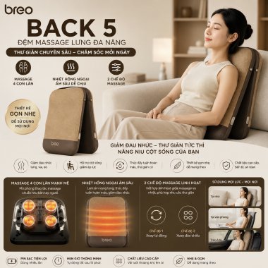 Máy Massage Lưng Breo Back 5