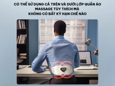 Máy Massage Lưng Và Bụng SKG W9 Pro