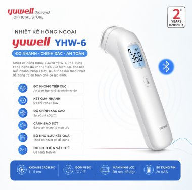 Nhiệt Kế Hồng Ngoại Yuwell YHW-6