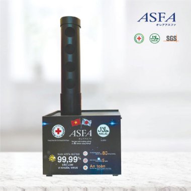 Trụ phun ASFA diệt khuẩn khử mùi nhỏ và Can 20L ASFA PLUS