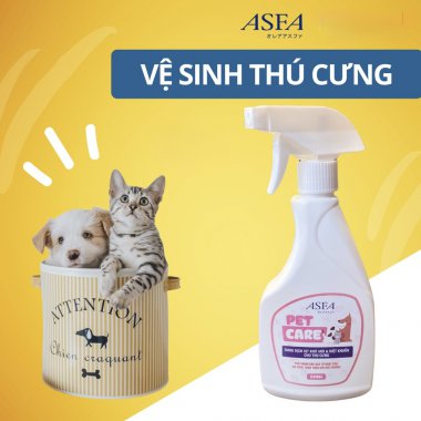 Xịt Khử Mùi, Diệt Khuẩn Cho Thú Cưng ASFA Pet Care 250ml